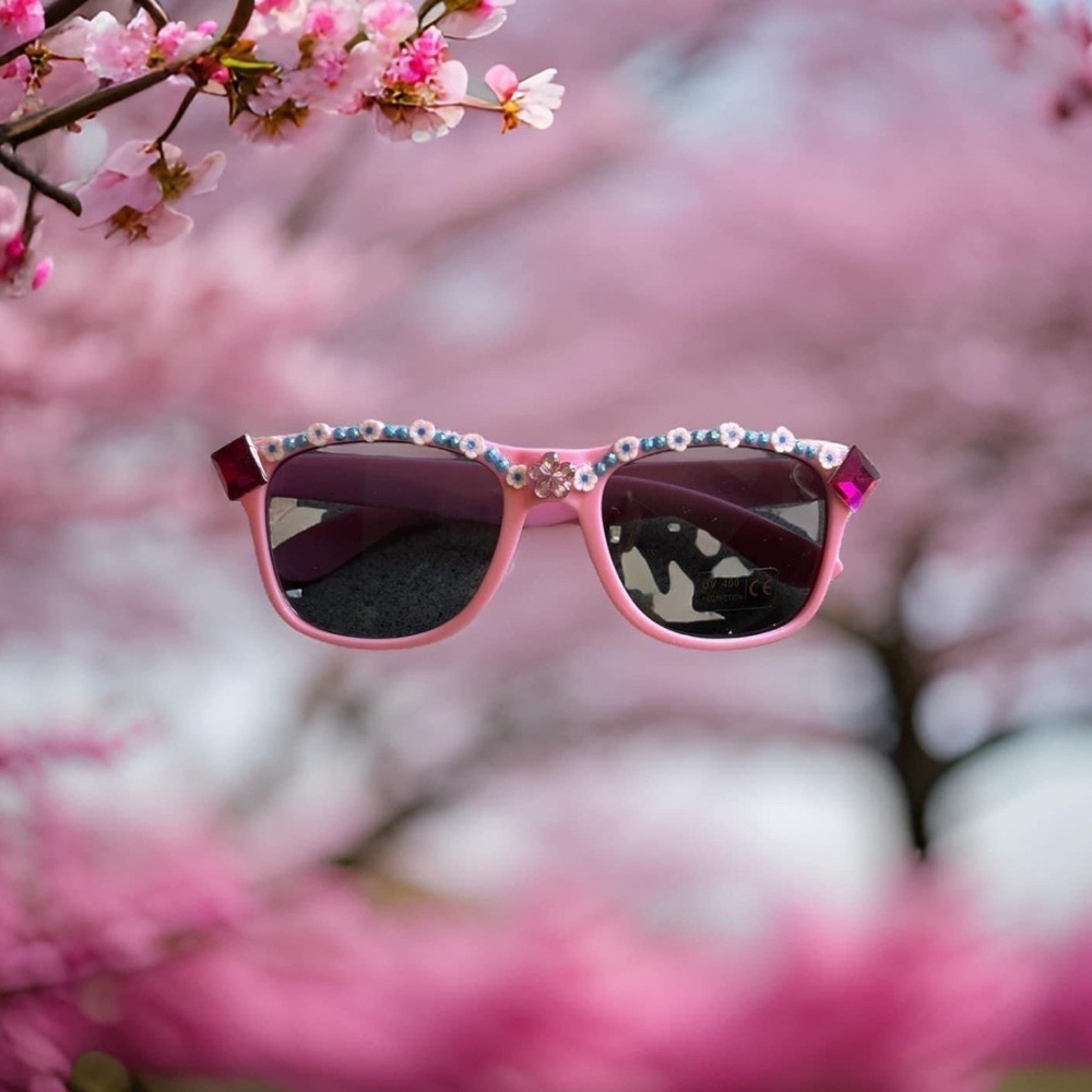 Sunglasses Pink Hand Designed
